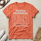 Playing Pickleball Improves Memory" Funny Dog Graphic Tee