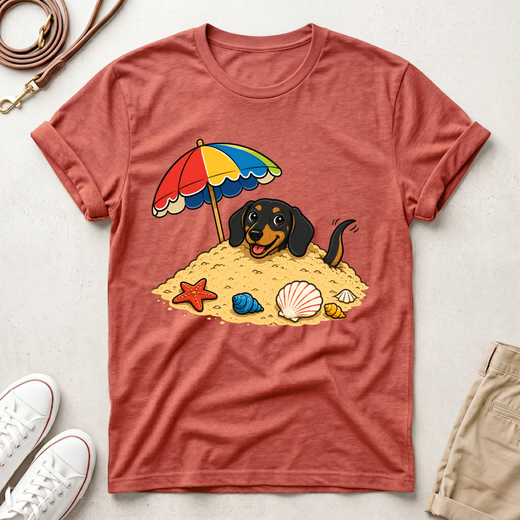 Beach Dachshund T-Shirt