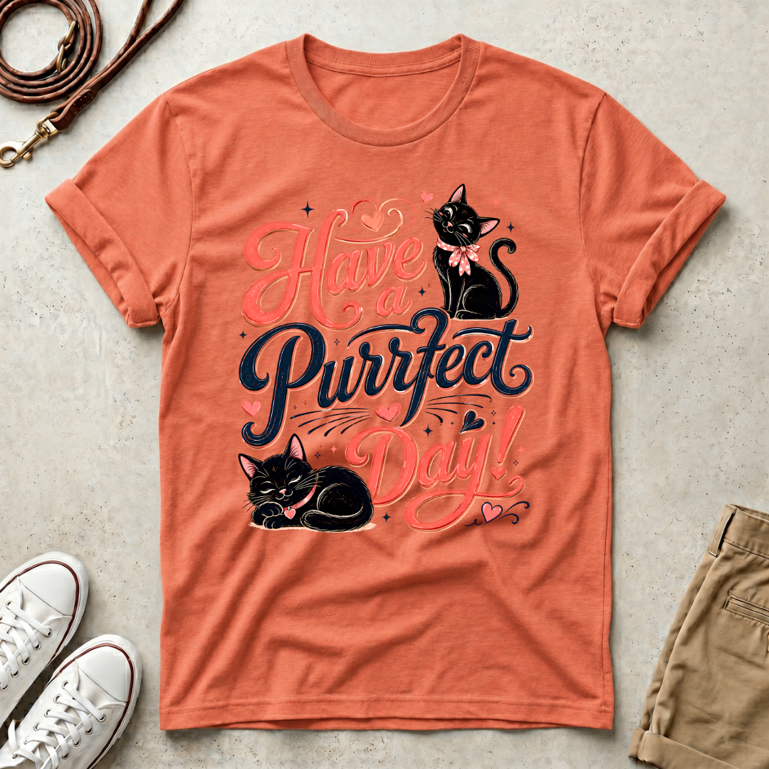Have a Purrfect Day! Cat T-Shirt