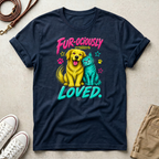 Fur-ociously Loved-Dog & Cat Graphic T-Shirt