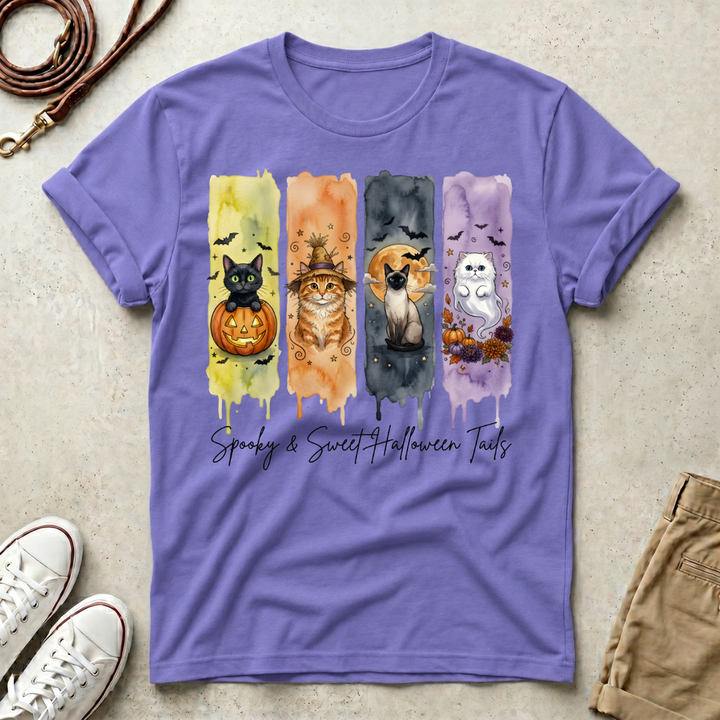 Halloween Cats T‑Shirt