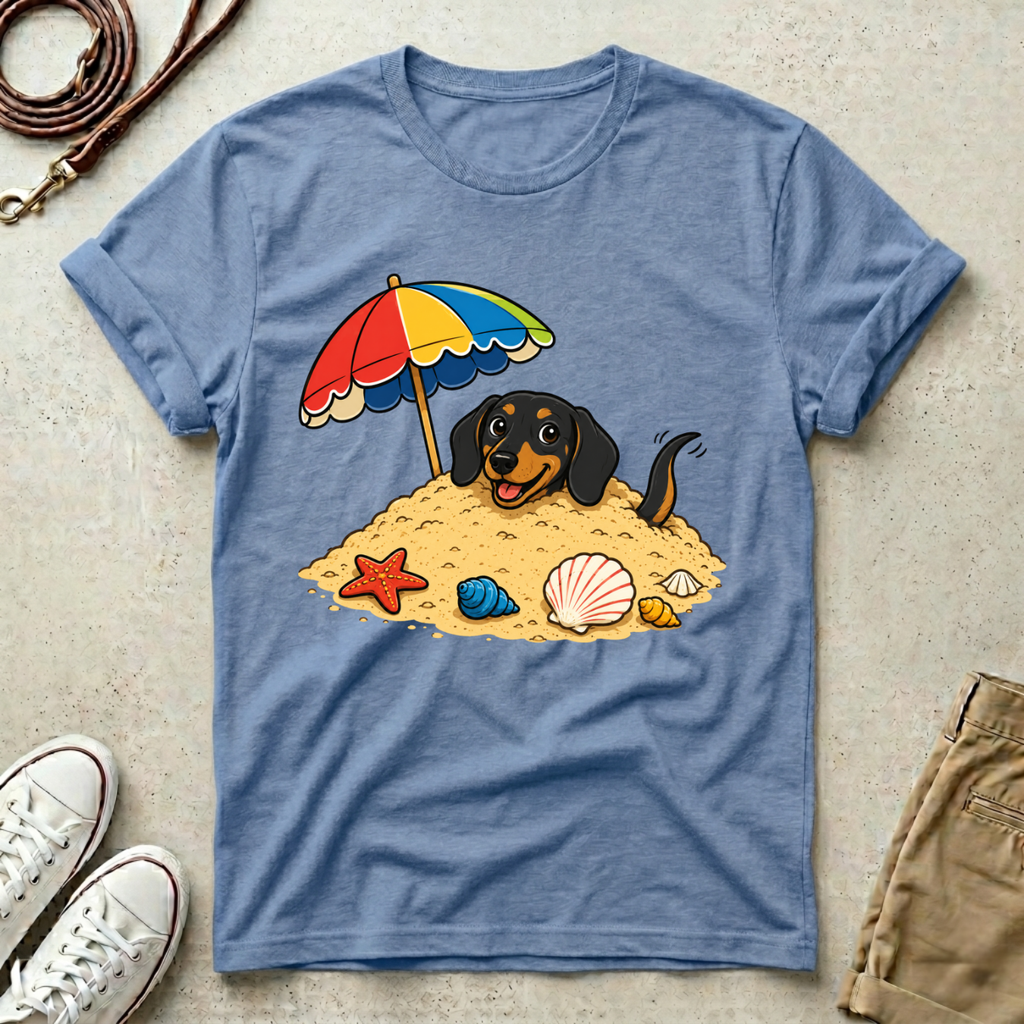 Beach Dachshund T-Shirt