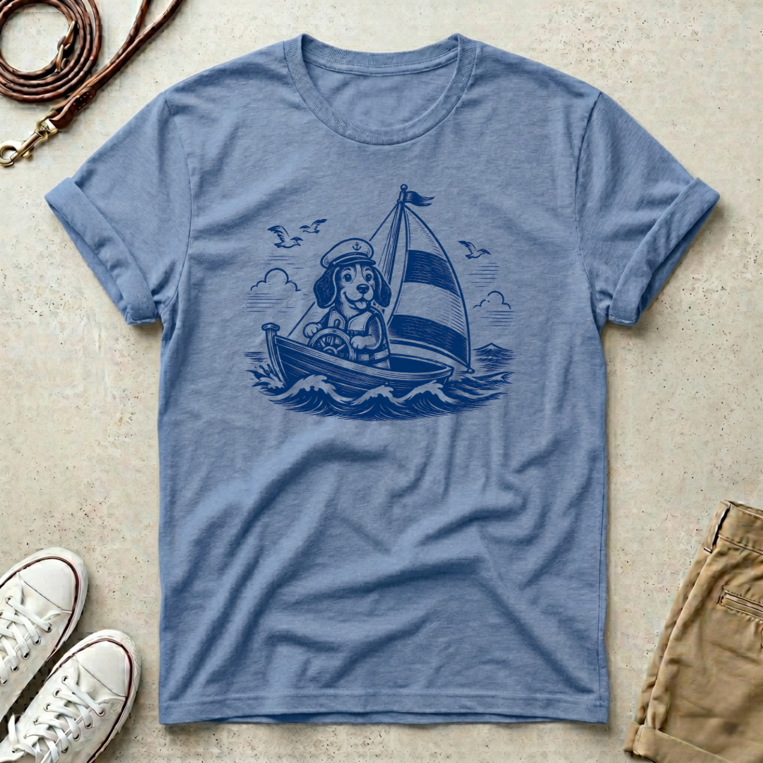 Sailboat Pup T-Shirt