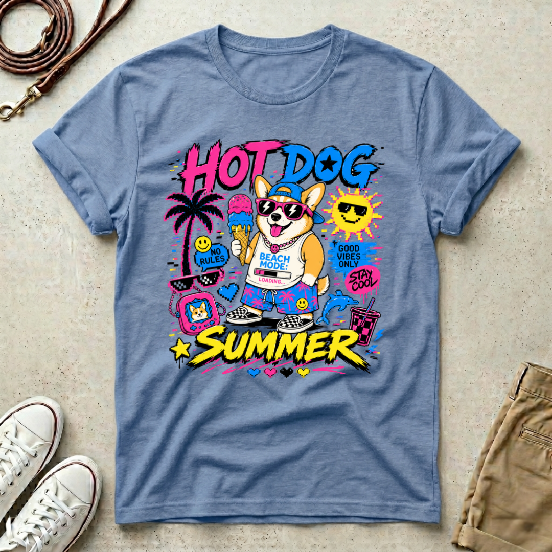 Hot Dog Summer T‑Shirt