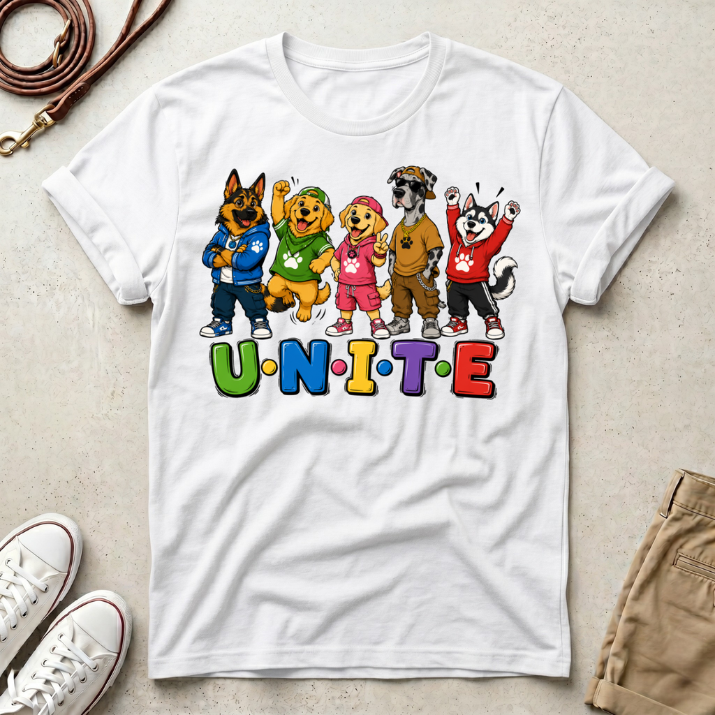 Unite  Dogs T-Shirt