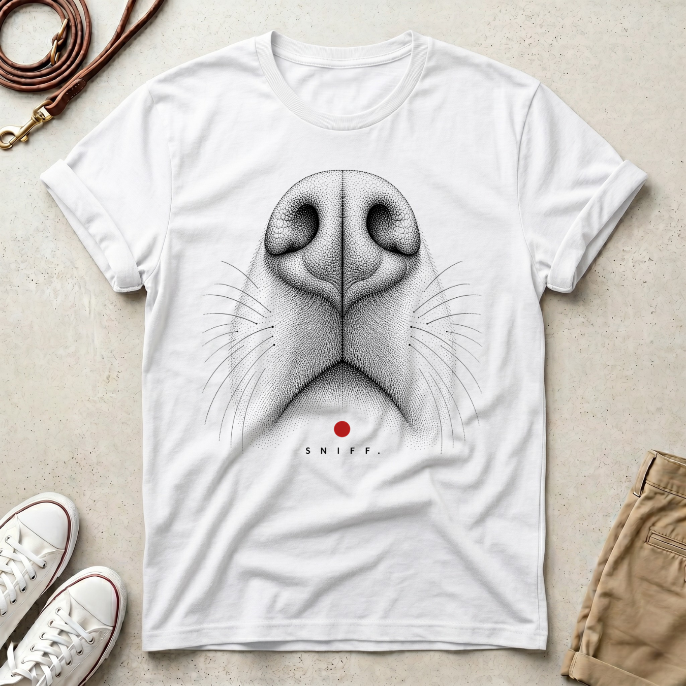 Dog Nose Graphic T-Shirt