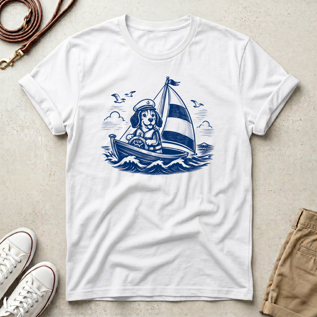Sailboat Pup T-Shirt