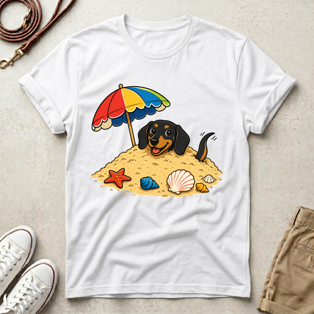 Beach Dachshund T-Shirt