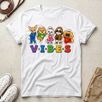 VIBES Dogs Graphic T-Shirt