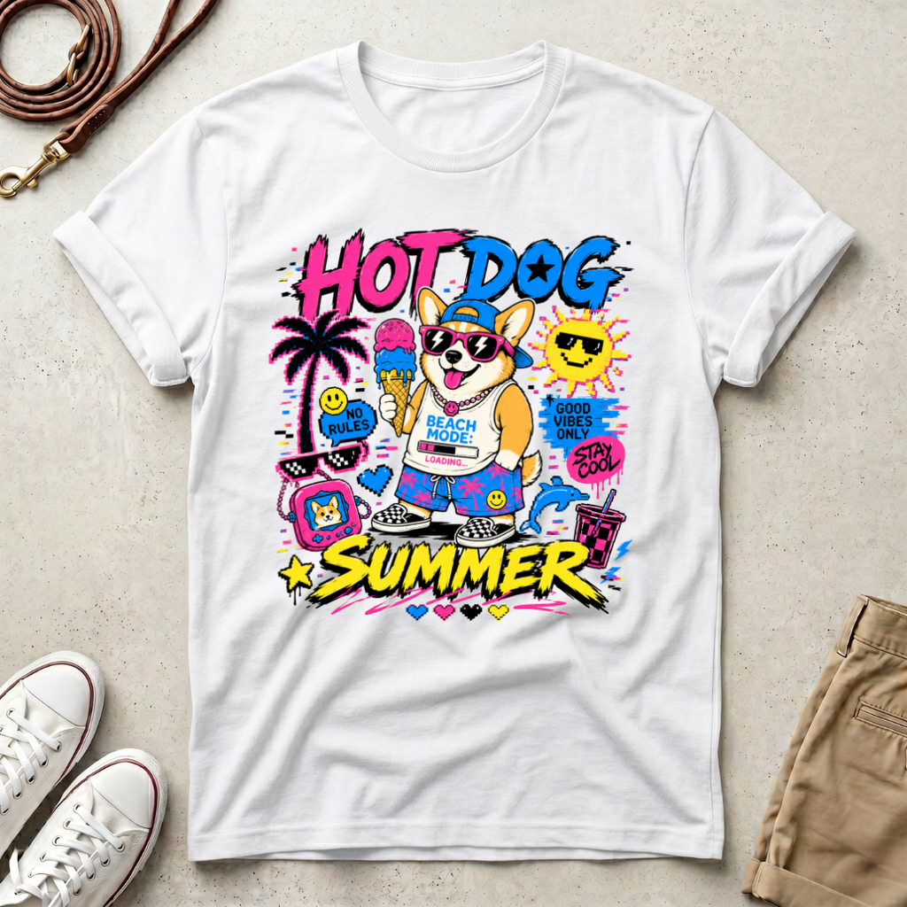 Hot Dog Summer T‑Shirt