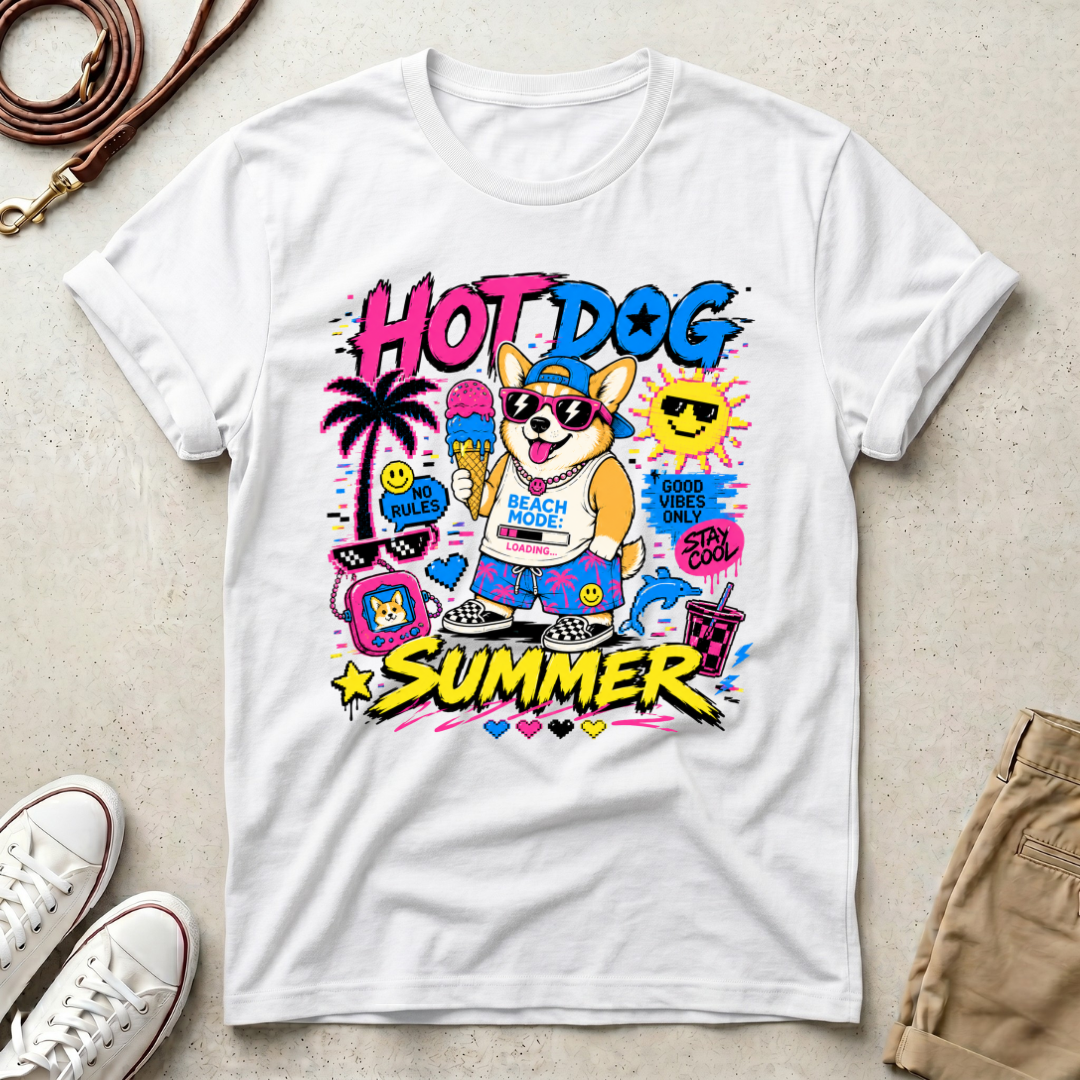 Hot Dog Summer T‑Shirt