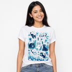 Underwater Cats Graphic T-Shirt