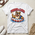 Proud & Loud Bulldog Patriotic T-Shirt