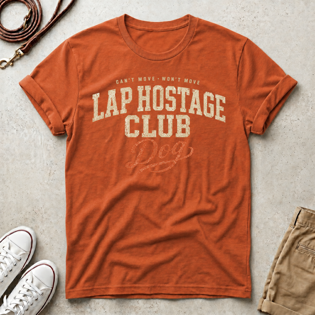 Lap Hostage Club Dog T-Shirt