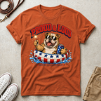 Proud & Loud Bulldog Patriotic T-Shirt